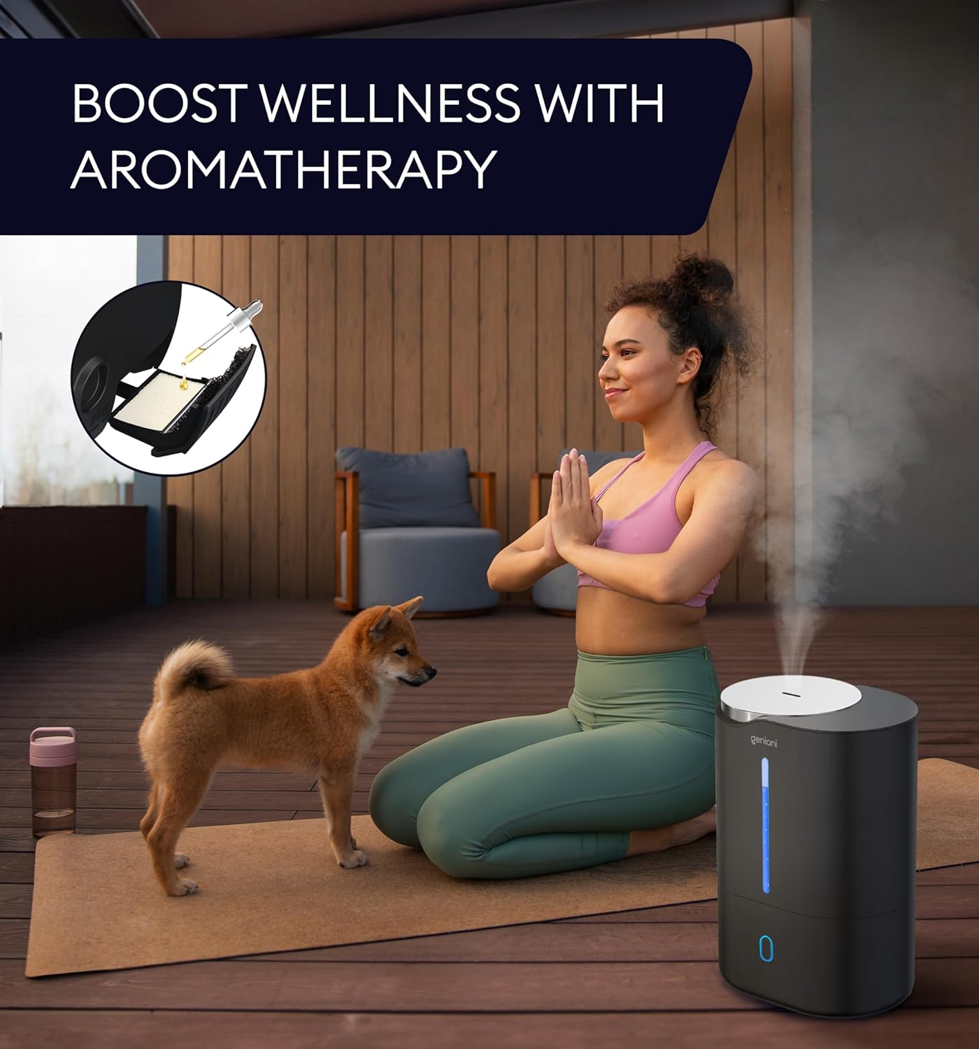 Huron Humidifier 6L Black-3