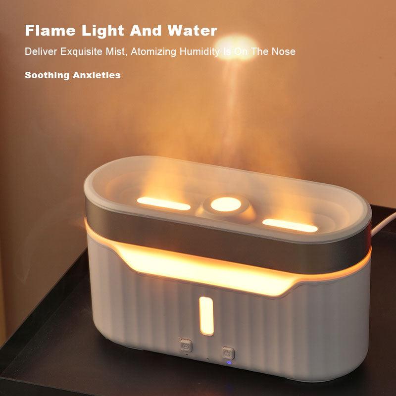 New Jellyfish Flame Lamp Humidifier-2