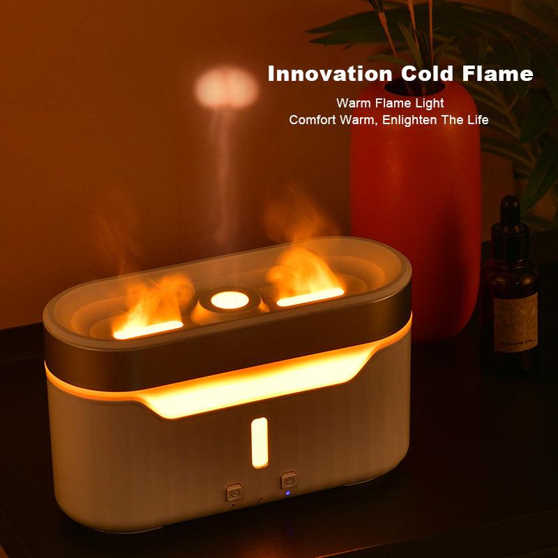 New Jellyfish Flame Lamp Humidifier-4