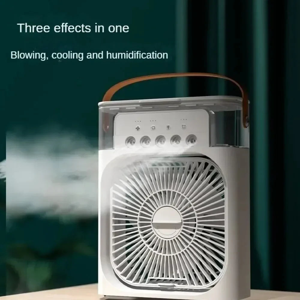 Portable Desktop Humidifier Cooling Fan USB-1