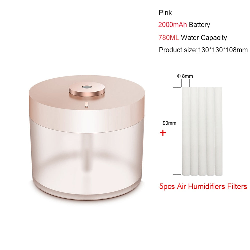 Portable Air Humidifier Night Lamp-1