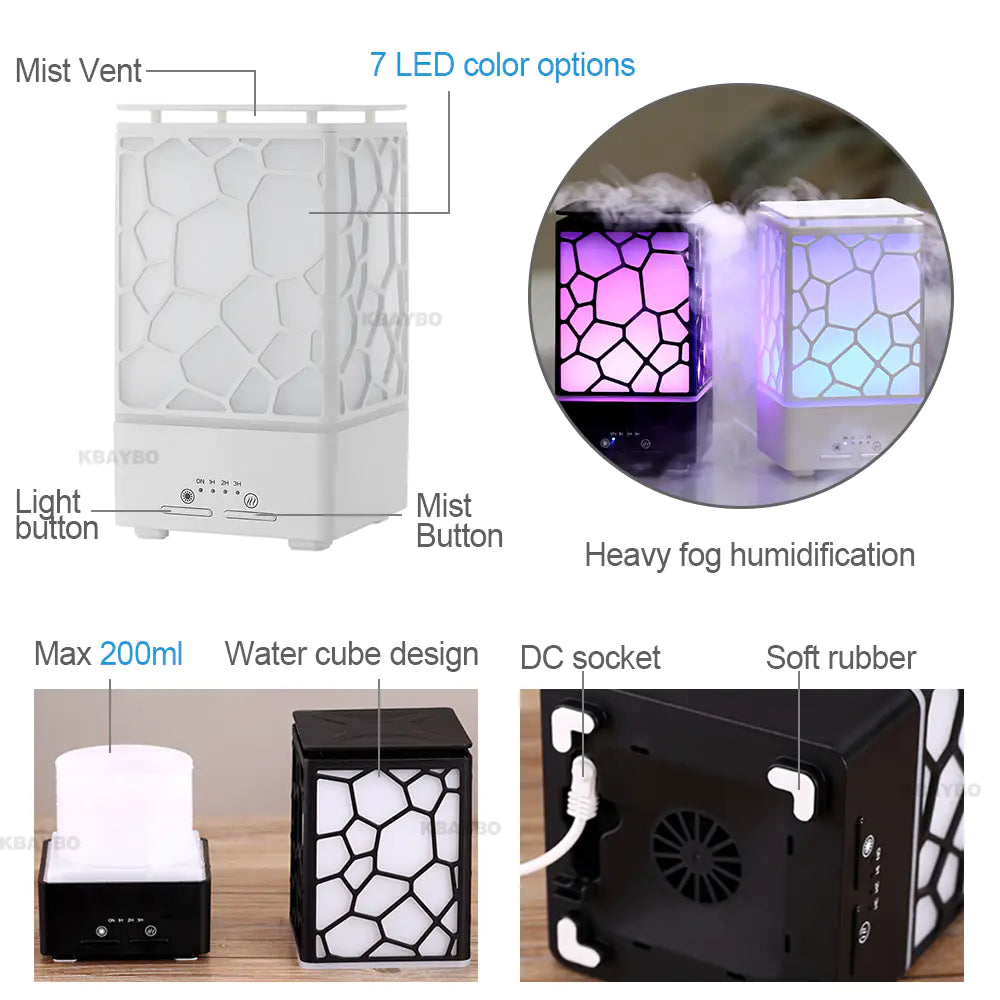 Aromatherapy Diffuser with Colorful Humidifier
