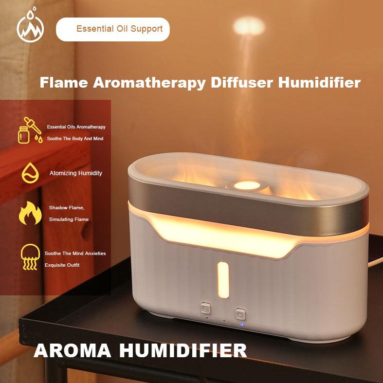New Jellyfish Flame Lamp Humidifier-0
