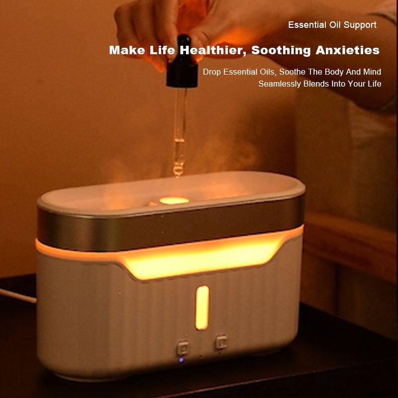 New Jellyfish Flame Lamp Humidifier-3