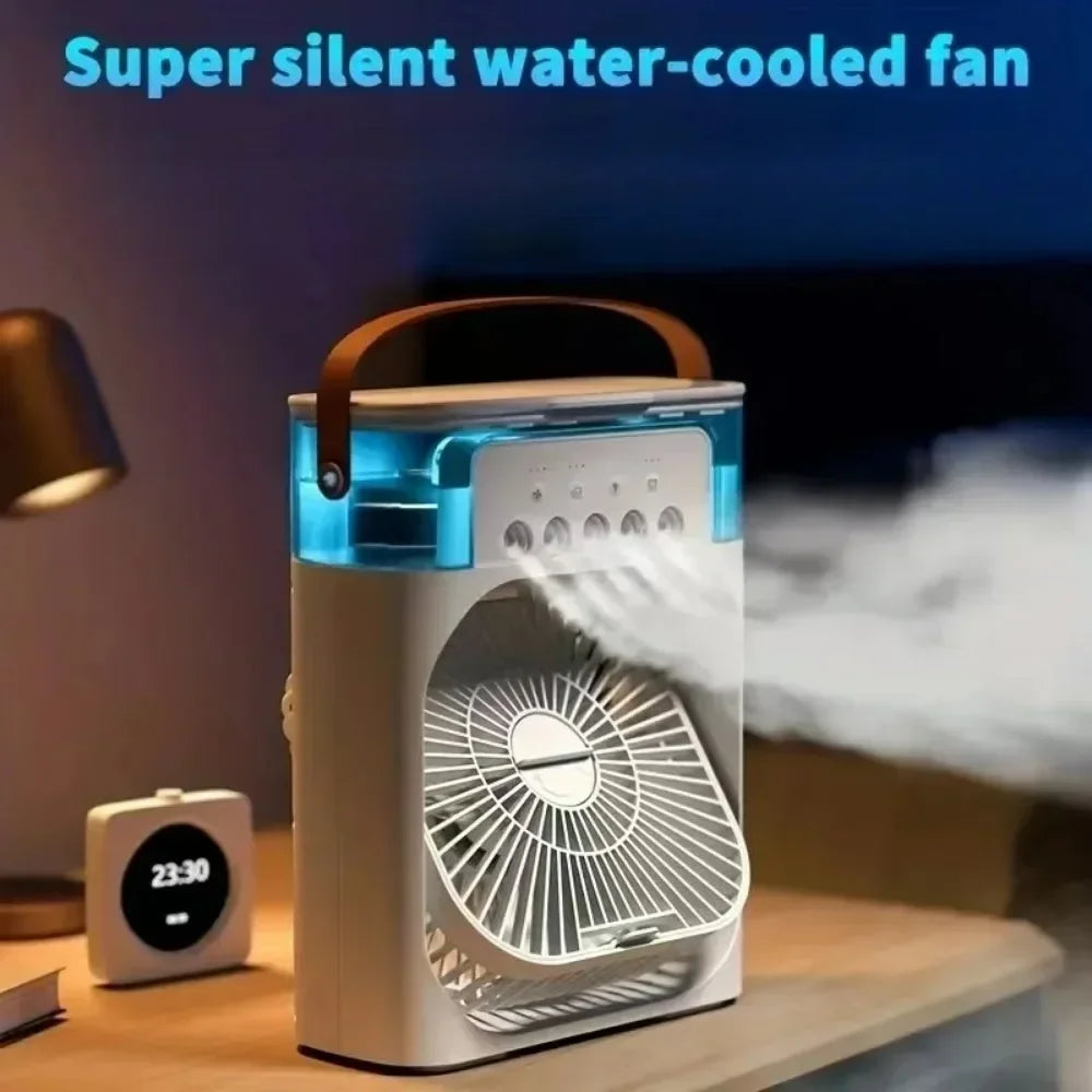 Portable Desktop Humidifier Cooling Fan USB-2